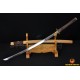 HANDMADE JAPANESE KATANA SAMURAI SWORD DRAGON KOSHIRAE LEATHER ITO HUALEE SAYA