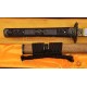 HANDMADE JAPANESE KATANA SAMURAI SWORD DRAGON KOSHIRAE LEATHER ITO HUALEE SAYA