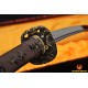 HANDMADE JAPANESE KATANA SAMURAI SWORD DRAGON KOSHIRAE LEATHER ITO HUALEE SAYA