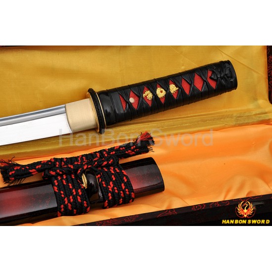 Hand Forge Tanto Japanese Samurai short knife sword 