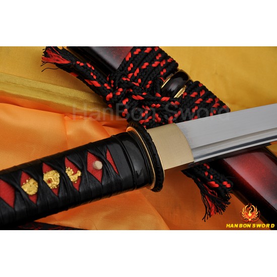 Hand Forge Tanto Japanese Samurai short knife sword 