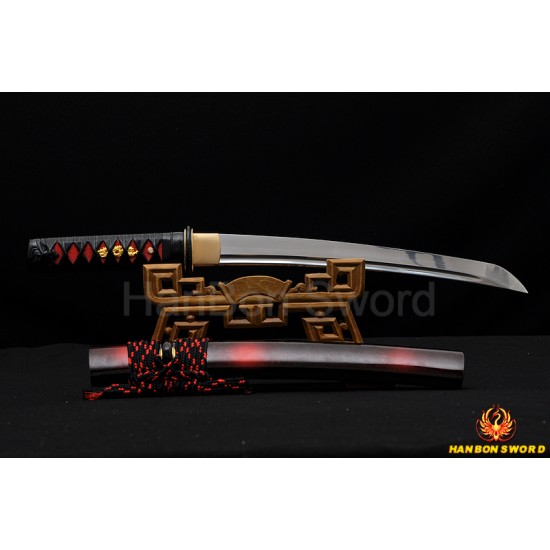 Hand Forge Tanto Japanese Samurai short knife sword 