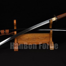 Japanese KATANA Sword Hand Forged 1060 High Carbon Steel Blade Samurai Sword With Alloy Tsuba