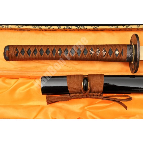 Japanese KATANA Sword Hand Forged 1060 High Carbon Steel Blade Samurai Sword With Alloy Tsuba