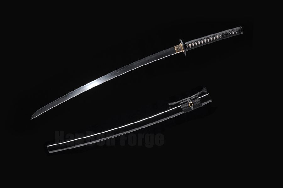 Clay tempered T10 steel Japanese Samurai Sword katana dragon tsuba razor sharp.