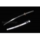 Japanese Samurai Sword T10 Steel Clay Temper HIRA-ZUKURI Blade Dragon Paint Saya