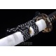 Japanese Samurai Sword T10 Steel Clay Temper HIRA-ZUKURI Blade Dragon Paint Saya