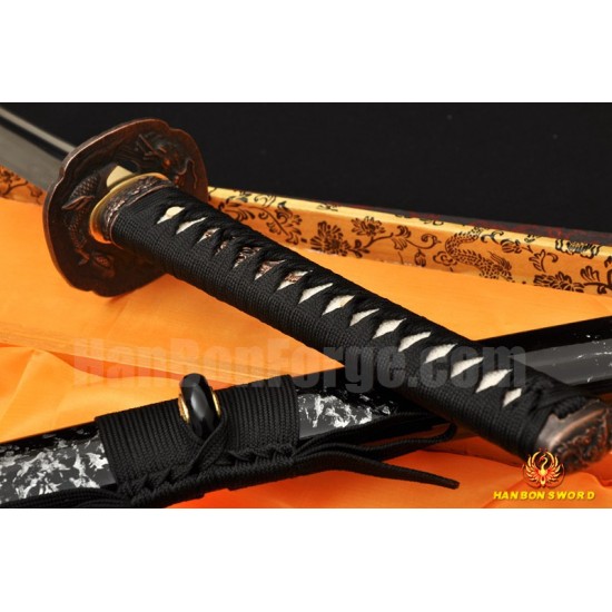 Training Iaito Sword Oil Quenched Full Tang Blade Dragon Koshirae KATANA Japanese Samurai sword