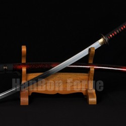 Japanese KATANA Sword Hand Forged 1060 High Carbon Steel Blade Hand Polished Samurai Sword With Alloy Tsuba