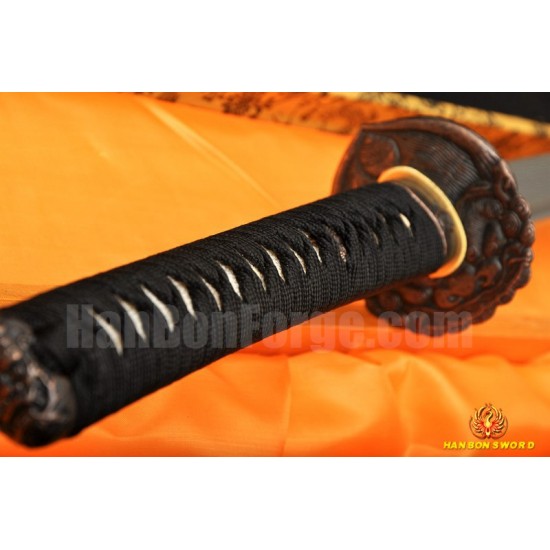 Japanese Samurai KATANA Training Sword Iaido Sword Oil Quenched Full Tang Blade