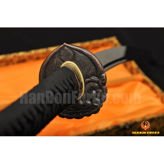 Japanese Samurai KATANA Training Sword Iaido Sword Oil Quenched Full Tang Blade