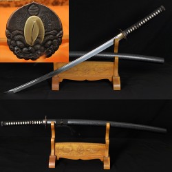 Japanese Samurai KATANA Training Sword Iaido Sword Oil Quenched Full Tang Blade