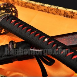 Fully Hand Forged Japanese Samurai Sword KATANA Full Tang Oil Quenched Blade
