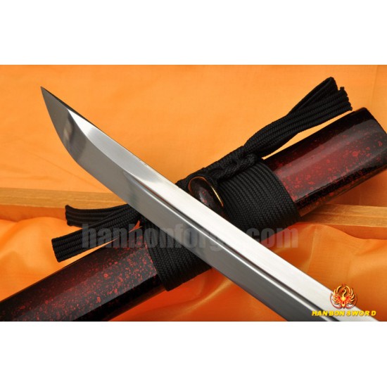 Fully Hand Forged Japanese Samurai Sword KATANA Full Tang Oil Quenched Blade