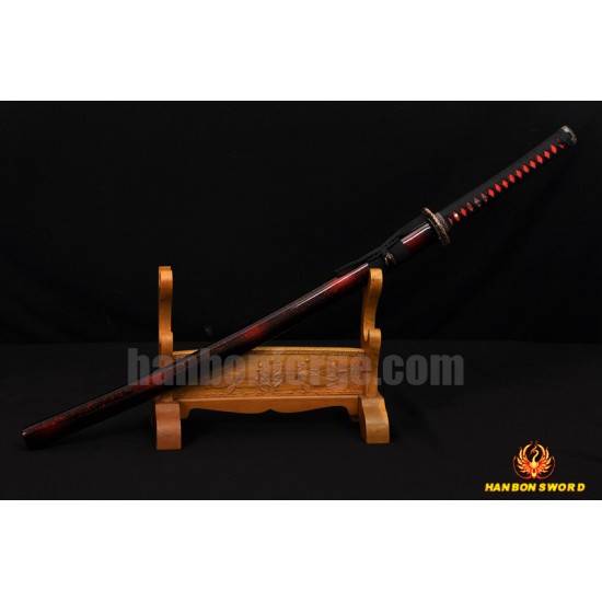 Fully Hand Forged Japanese Samurai Sword KATANA Full Tang Oil Quenched Blade