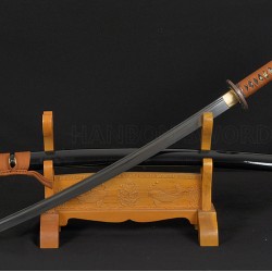 Hand Forged Japanese KATANA Sword Damascus steel full tang blade