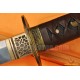 CLAY TEMPERED FULL TANG BLADE KATANA LEATHER STRAPS HIGH QUALITY JAPANESE SAMURAI SWORD