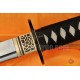 Hand Forged Japanese Samurai Sword KATANA CLAY TEMPERED FULL TANG BLADE BAMBOO SAYA