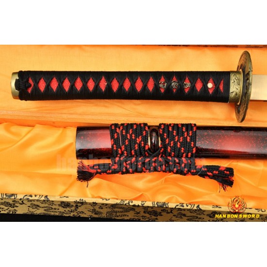 Hand Forged Full Tang Blade Oil Quenched Hawk Koshirae Japanese KATANA Samurai Sword