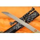 41" JAPANESE SAMURAI SWORD KATANA Damascus Steel Oil Quenched Full Tang Blade 