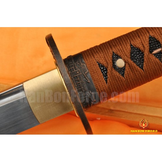 Training Iaido Sword Oil Quenched Full Tang Blade Japanese KATANA Samurai sword