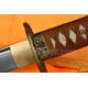 Leather Saya 8192 Layers Damascus Steel Oil Quenched Full Tang Blade Japanese Sword KATANA