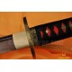 Red Damascus Folded Steel Full Tang Blade Japanese KATANA Samurai Sword