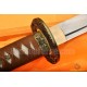 Flower Koshirae KATANA Damascus Steel Oil Quenched Blade Japanese Samurai Sword