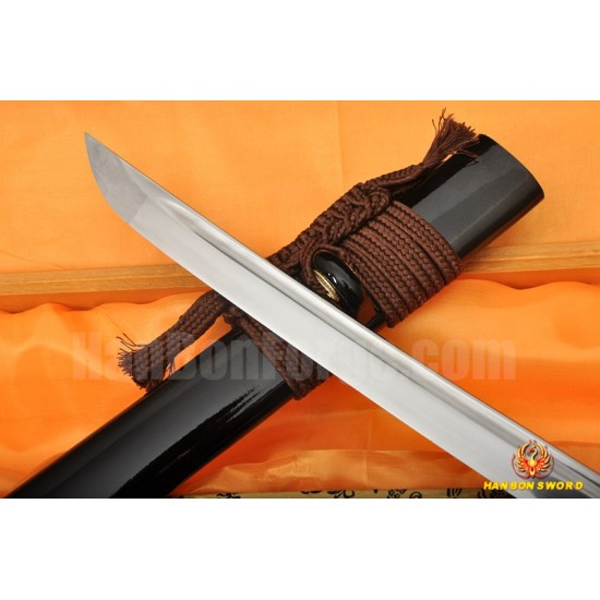 Flower Koshirae KATANA Damascus Steel Oil Quenched Blade Japanese Samurai Sword