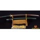 Handmade Japanese Samurai Sword KATANA Damascus Folded Steel Black & Red Full Tang Blade Handmade Japanese Samurai Sword KATANA Damascus Folded Steel Black & Red Full Tang Blade