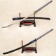 Samurai Naginata 1095 Carbon Steel Japanese Dragon Sword Clay Tempered Blade