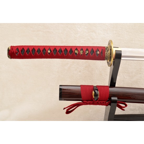 9260 Spring Steel Samurai Sword Japanese KATANA Hand Forged Sword Full Tang Blade