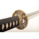 1095 Carbon Steel Japanese Samurai KATANA Sword Full Tang Blade Bird Alloy Tsuba