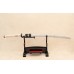 Japanese Samurai KATANA Sword 9260 Spring Steel Blade  Traditional Hand Forged Peony Tsuba