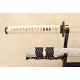 Japanese Samurai KATANA Sword 9260 Spring Steel Blade  Traditional Hand Forged Peony Tsuba