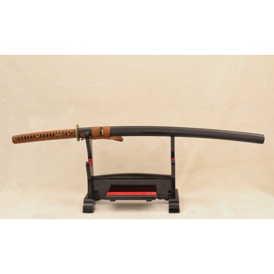 9260 Spring Steel Katana Samurai Japanese Sword Handmade No-Hi Blade