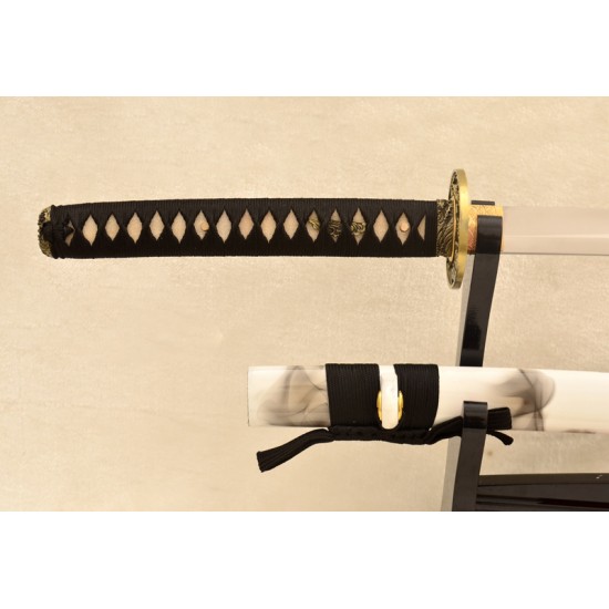 9260 Spring Steel Japanese Samurai KATANA Sword No-Hi Full Tang Blade For Sale