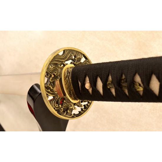 9260 Spring Steel Japanese Samurai KATANA Sword No-Hi Full Tang Blade For Sale