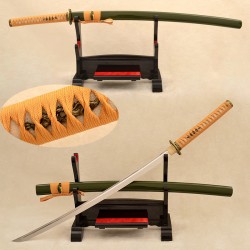 1095 High Carbon Steel Japanese Sword Samurai KATANA Full Tang Blade Handmade For Sale Online