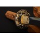 Clay Tempered Japanese Tanto Samurai Dragon Sword 1095 Carbon Steel Blade