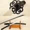 Clay Tempered Samurai KATANA Damascus Folded Steel Japanese Sword Traditional Hand Forged