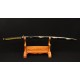 Clay Tempered Damascus Folded Steel KATANA Japanese Samurai Scorpion Sword