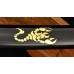 Clay Tempered Damascus Folded Steel KATANA Japanese Samurai Scorpion Sword