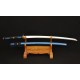 Folded Steel KATANA Handmade Japanese Samurai Sword Clay Tempered Blade