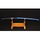 Folded Steel KATANA Handmade Japanese Samurai Sword Clay Tempered Blade