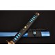 Folded Steel KATANA Handmade Japanese Samurai Sword Clay Tempered Blade