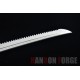 JAPANESE KATANA SWORD T10 TOOL STEEL FULL TANG SERRATED EDGE BLADE