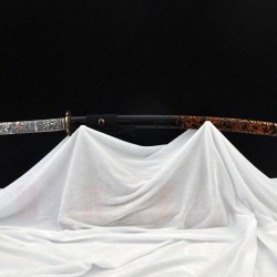 HAND MADE DRAGON KATANA JAPANESE SAMURAI SWORD T10 STEEL BLADE