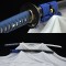 HAND MADE KATANA SWORD KOBUSE BLADE FULL RAYSKIN WRAPPED TSUKA