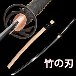 HANBON FORGE KATANA SWORD T10 STEEL CLAY TEMPERED BLADE